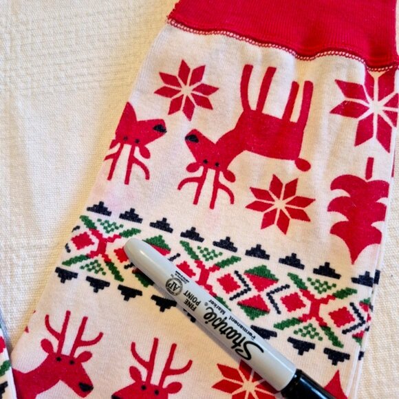 Hanna Andersson Deer Deer size 150 or 12 pajama bottoms - Picture 2 of 5